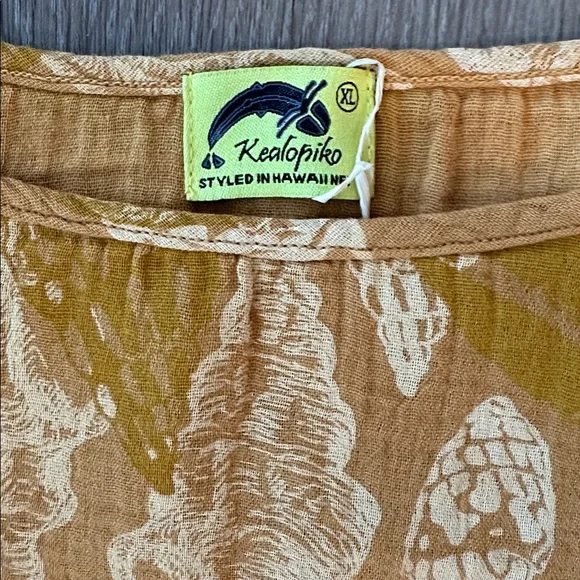 KEALOPIKO Top Size XL Na Pupu Aloha - Shell - Picture 2 of 7